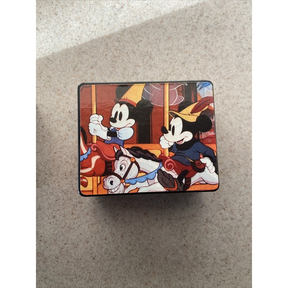 Mickey & Minnie Mouse vintage signature book box